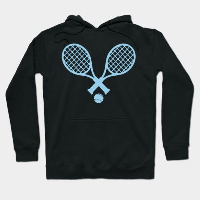 Tennis Rackets Blue Hoodie Official Tennis Merch