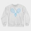 Tennis Rackets Blue Crewneck Sweatshirt Official Tennis Merch