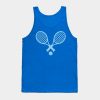 Tennis Rackets Blue Tank Top Official Tennis Merch