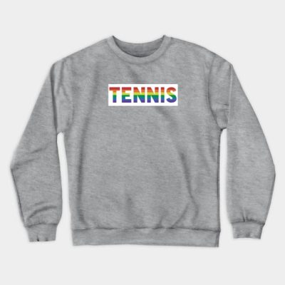 Tennis Gay Pride Lgbtqia Crewneck Sweatshirt Official Tennis Merch