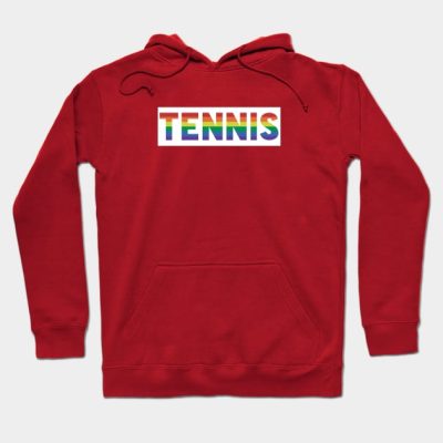 Tennis Gay Pride Lgbtqia Hoodie Official Tennis Merch