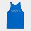 Tennis Te N Ni S Periodic Elements Spelling Tank Top Official Tennis Merch