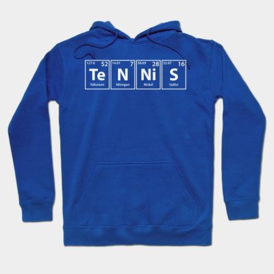 Tennis Te N Ni S Periodic Elements Spelling Hoodie Official Tennis Merch