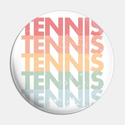 Retro Tennis Pin Official Tennis Merch