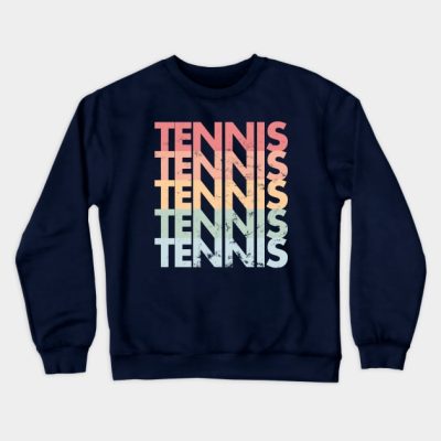 Retro Tennis Crewneck Sweatshirt Official Tennis Merch