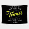 Tennis Quote Tapestry Official Tennis Merch