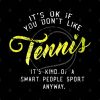 Tennis Quote Throw Pillow Official Tennis Merch