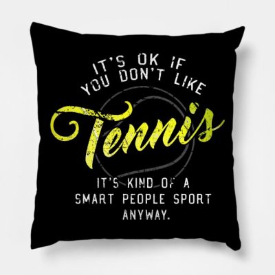 Tennis Quote Throw Pillow Official Tennis Merch