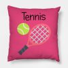 Tennis Throw Pillow Official Tennis Merch