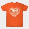 Love Tennis Heart T-Shirt Official Tennis Merch