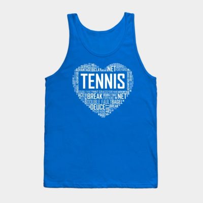 Love Tennis Heart Tank Top Official Tennis Merch