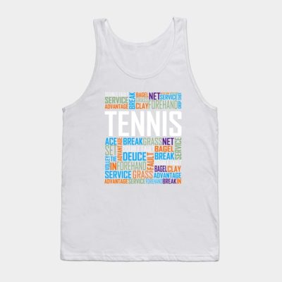 Tennis Lovers Design Tank Top Official Tennis Merch