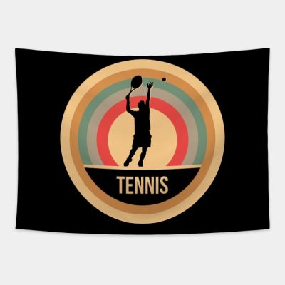 Retro Vintage Tennis Gift For Tennis Players Tapestry Official Tennis Merch