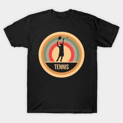 Retro Vintage Tennis Gift For Tennis Players T-Shirt Official Tennis Merch