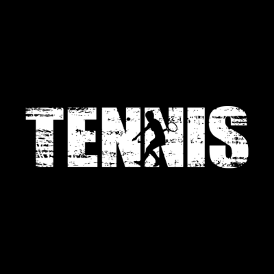 Distressed Look Tennis Gift For Tennis Players Tapestry Official Tennis Merch