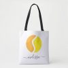 colorful tennis ball vibrant design personalized tote bag rfdb992c8b5d841ed8e0b54b31a073c28 6kcf1 1000 - Tennis Gifts Shop