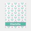 green crossed tennis rackets with custom name fleece blanket r8eb94aeb7682487cae3839963c964895 zke88 1000 - Tennis Gifts Shop
