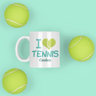 i love tennis cute custom coffee mug r aatl38 307 - Tennis Gifts Shop