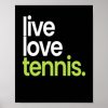 live love tennis player poster r8460ecf6b8b64649b73a15608aa79ae1 wva 8byvr 307 - Tennis Gifts Shop