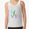 Cute Tennis Gift Design For Women & Girls Love Tennis Love Tank Top Official Tennis Merch