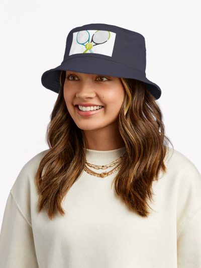 Tennis  Ball Bucket Hat Official Tennis Merch