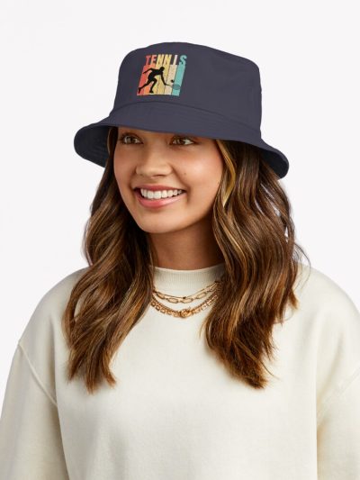 Retro Tennis, Vintage Tennis Bucket Hat Official Tennis Merch