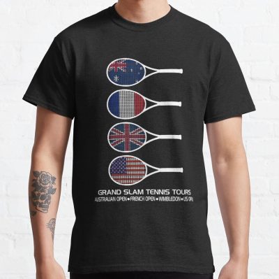 Grand Slam Tennis Tours T-Shirt Official Tennis Merch