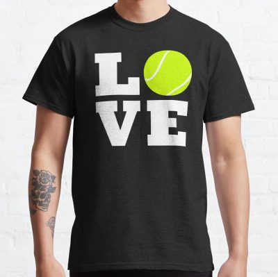 Tennis Love Tennis Player Or Coach T-Shirt Official Tennis Merch