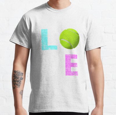 Awesome Tennis Gift For Girls & Women Love Tennis Love T-Shirt Official Tennis Merch