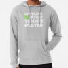 Worlds Okayest Tennis Player Funny Tennis Player Hoodie Official Tennis Merch