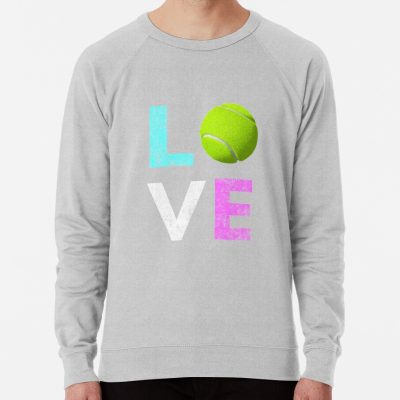 Awesome Tennis Gift For Girls & Women Love Tennis Love Sweatshirt Official Tennis Merch