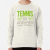 ssrcolightweight sweatshirtmensoatmeal heatherfrontsquare productx1000 bgf8f8f8 18 - Tennis Gifts Shop