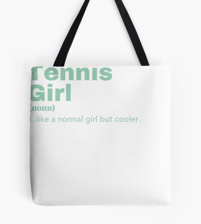 Tennis Girl - Tennis Tote Bag Official Tennis Merch