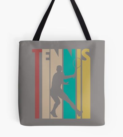 Vintage Tennis Gift Design For Men & Women Tennis Vintage Tote Bag Official Tennis Merch