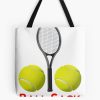 Tennis Player & Coach Gifts - Ball Sack Funny Gift Ideas For Tennis Players & Coaches - Great Ball Tote Bag For Balls In Ballsack Tote Bag Official Tennis Merch