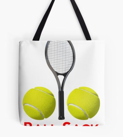 Tennis Player & Coach Gifts - Ball Sack Funny Gift Ideas For Tennis Players & Coaches - Great Ball Tote Bag For Balls In Ballsack Tote Bag Official Tennis Merch