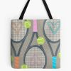 Tennis Hearts Tote Bag Official Tennis Merch