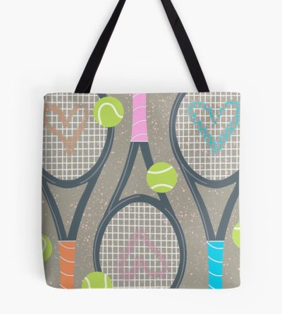 Tennis Hearts Tote Bag Official Tennis Merch