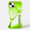 tennis ball and racket sports green iphone case r0093fdd1ae3340aa9b6c5f09a12703e4 s0dnz 1000 - Tennis Gifts Shop