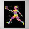 tennis girl poster rac54b3f241d74bec900cebe14092de90 wva 8byvr 307 - Tennis Gifts Shop