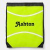 tennis player custom name or text sports drawstring bag r89d30cf07c384c1184ad515e31a5dc86 zffcx 1000 - Tennis Gifts Shop