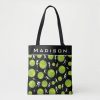 tennis player silhouette pattern add coach name tote bag rc332f913f99648a6b82685b62b92ab1c 6kcf1 1000 - Tennis Gifts Shop