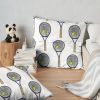 Tennis Racket Throw Pillow Official Tennis Merch