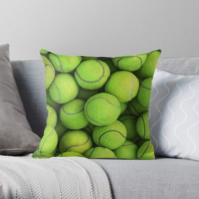 Tennis Throw Pillow Official Tennis Merch