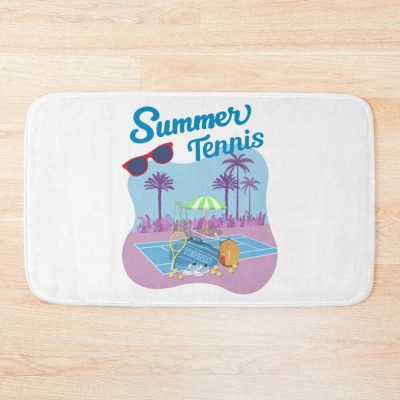 Summer Tennis. Bath Mat Official Tennis Merch