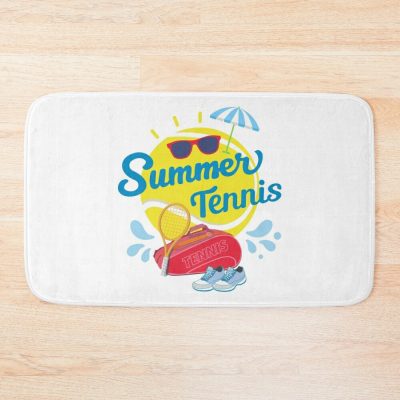 Summer Tennis. Bath Mat Official Tennis Merch