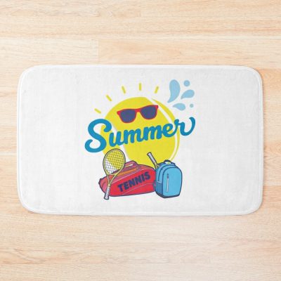 Summer Tennis. Bath Mat Official Tennis Merch