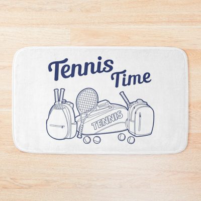 Tennis Time. Bath Mat Official Tennis Merch