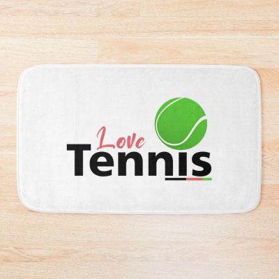 Love Tennis Bath Mat Official Tennis Merch