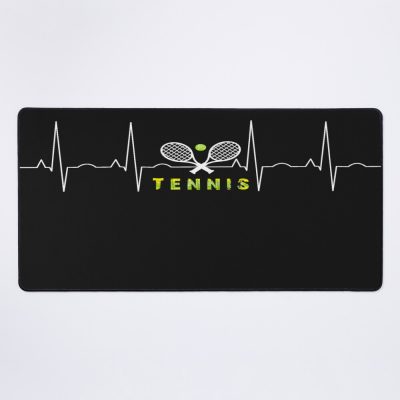 Tennis Heartbeat For Lover Tennis Mouse Pad Official Tennis Merch